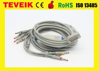 바나나 4.0 M3703C PLPS 한 조각 시리즈 EKG 케이블 IEC 기준