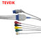 10 Pin TPU ECG 케이블의 둘레에 치료 Artema IEC